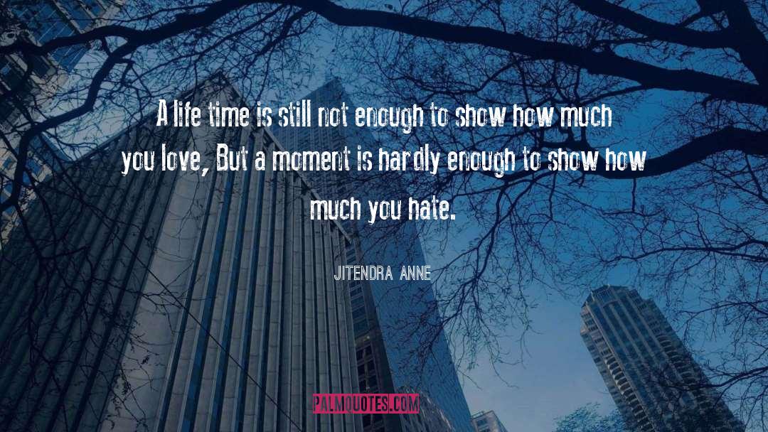 Life Time quotes by Jitendra Anne