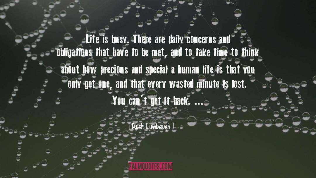 Life Time quotes by Rush Limbaugh