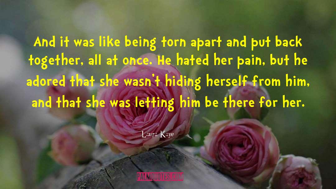 Life Torn Apart quotes by Laura Kaye