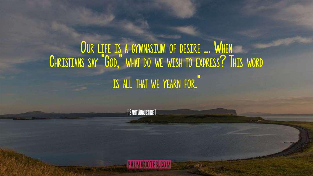 Life Unfair quotes by Saint Augustine