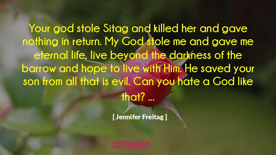 Life Unfair quotes by Jennifer Freitag