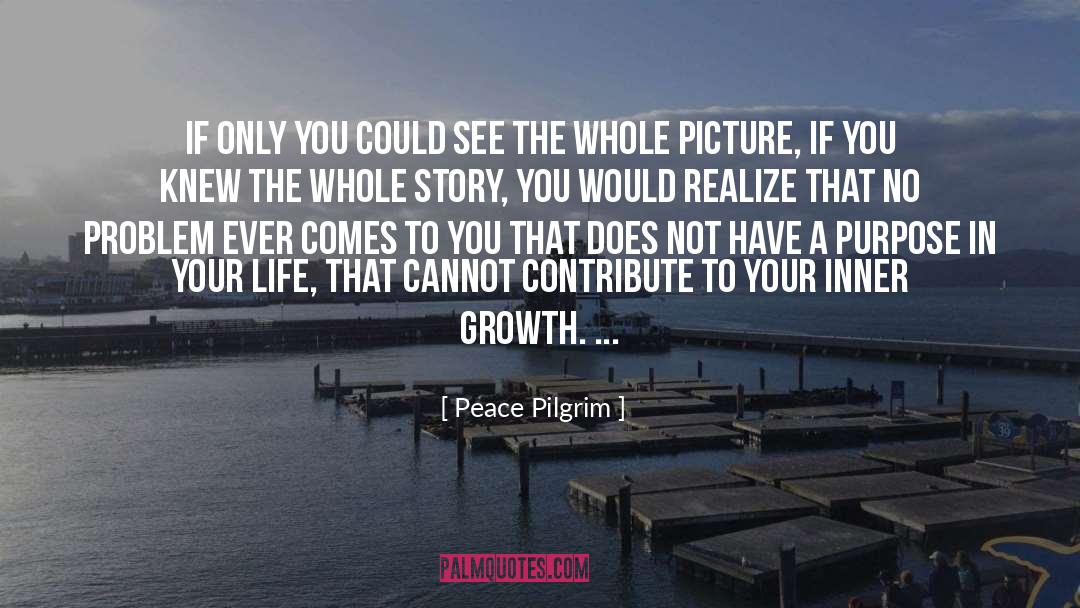 Life W Picture quotes by Peace Pilgrim