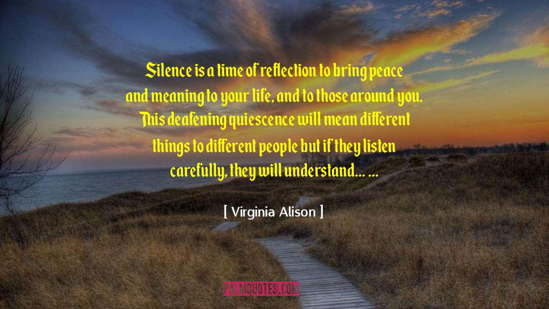 Life Will Change quotes by Virginia Alison