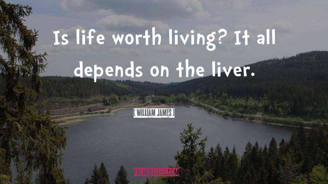 Life Worth Living quotes by William James