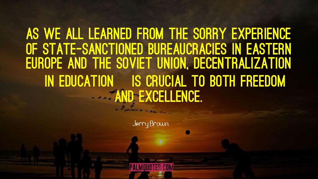 Lifelong Education quotes by Jerry Brown