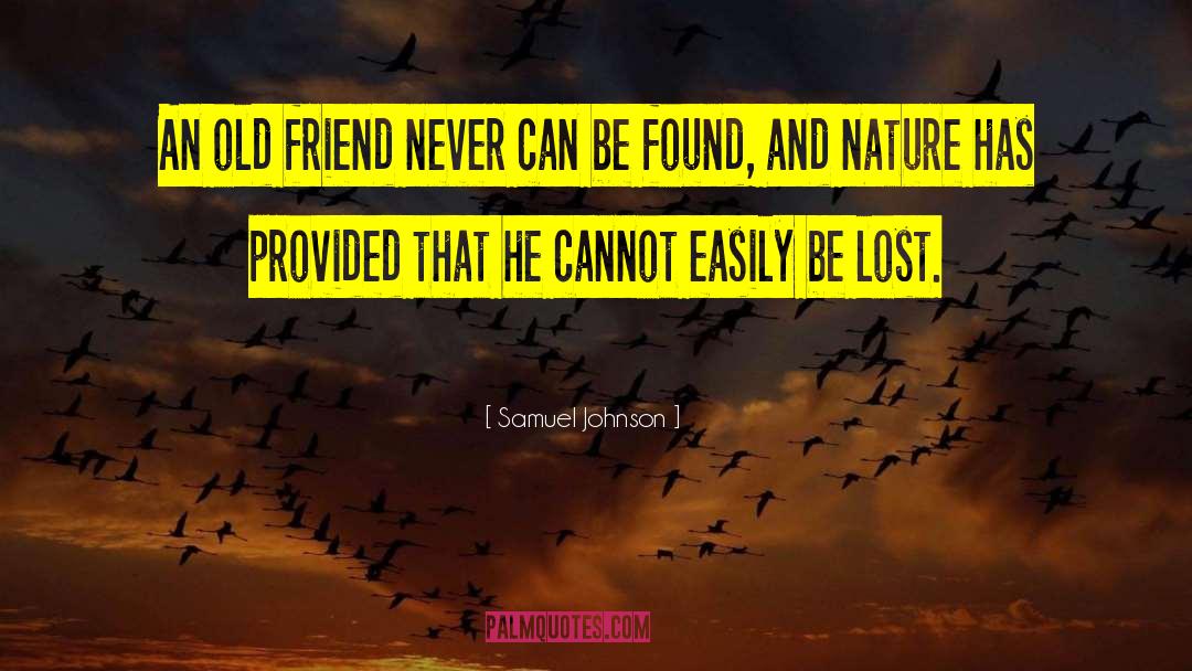 Lifelong Friends quotes by Samuel Johnson