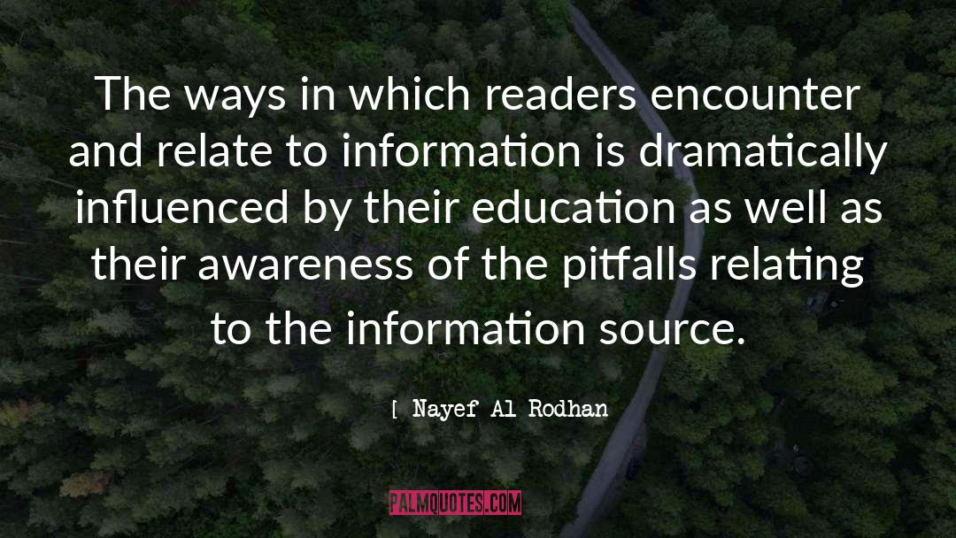 Lifelong Readers quotes by Nayef Al-Rodhan