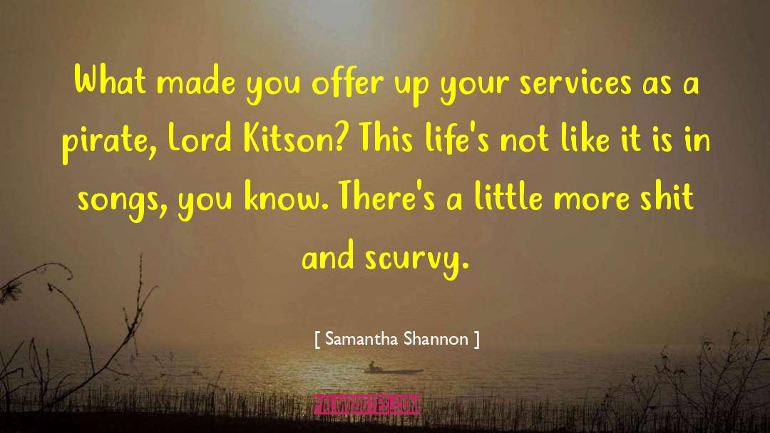 Lifes Little Blessings quotes by Samantha Shannon