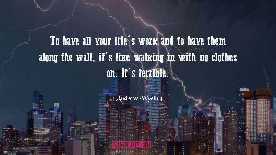 Lifes Work quotes by Andrew Wyeth