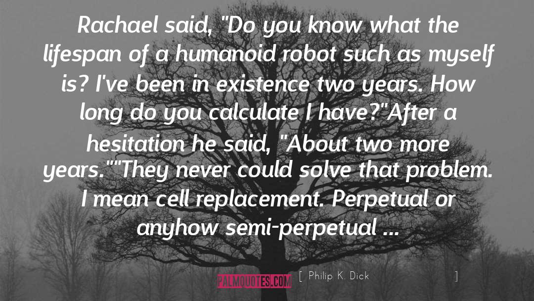 Lifespan quotes by Philip K. Dick