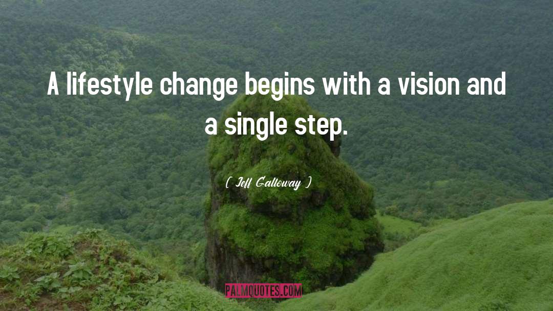 Lifestyle Change quotes by Jeff Galloway