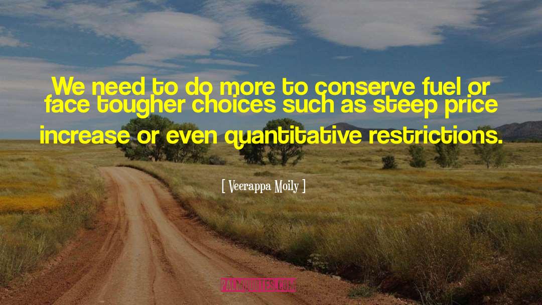 Lifestyle Choices quotes by Veerappa Moily