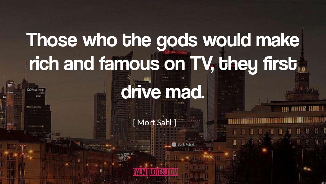 Lifestyle Of The Rich And Famous quotes by Mort Sahl