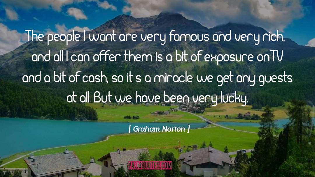 Lifestyle Of The Rich And Famous quotes by Graham Norton