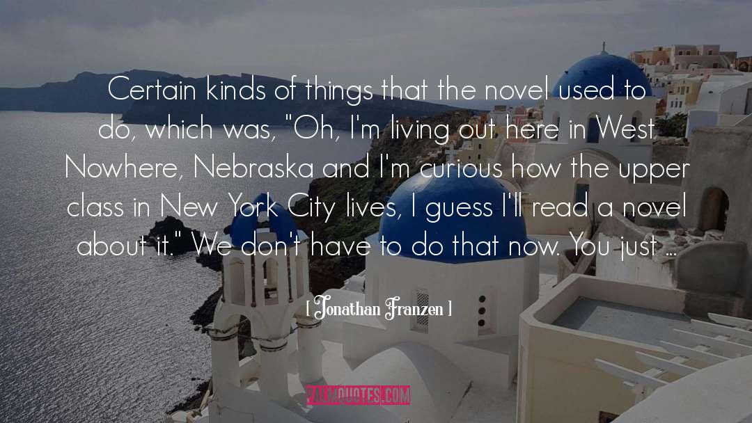 Lifestyles quotes by Jonathan Franzen