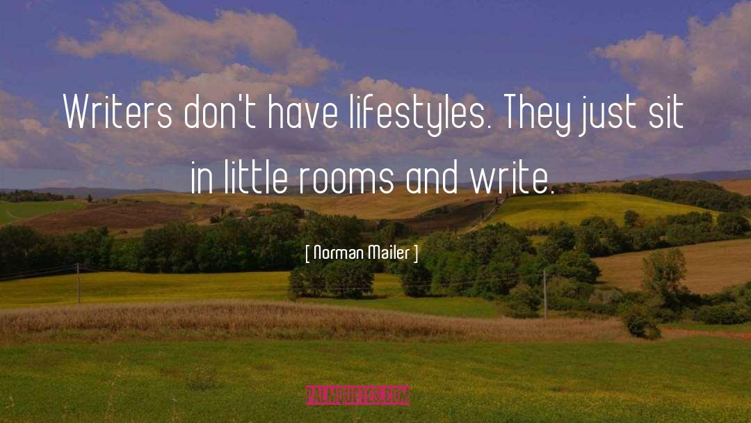Lifestyles quotes by Norman Mailer