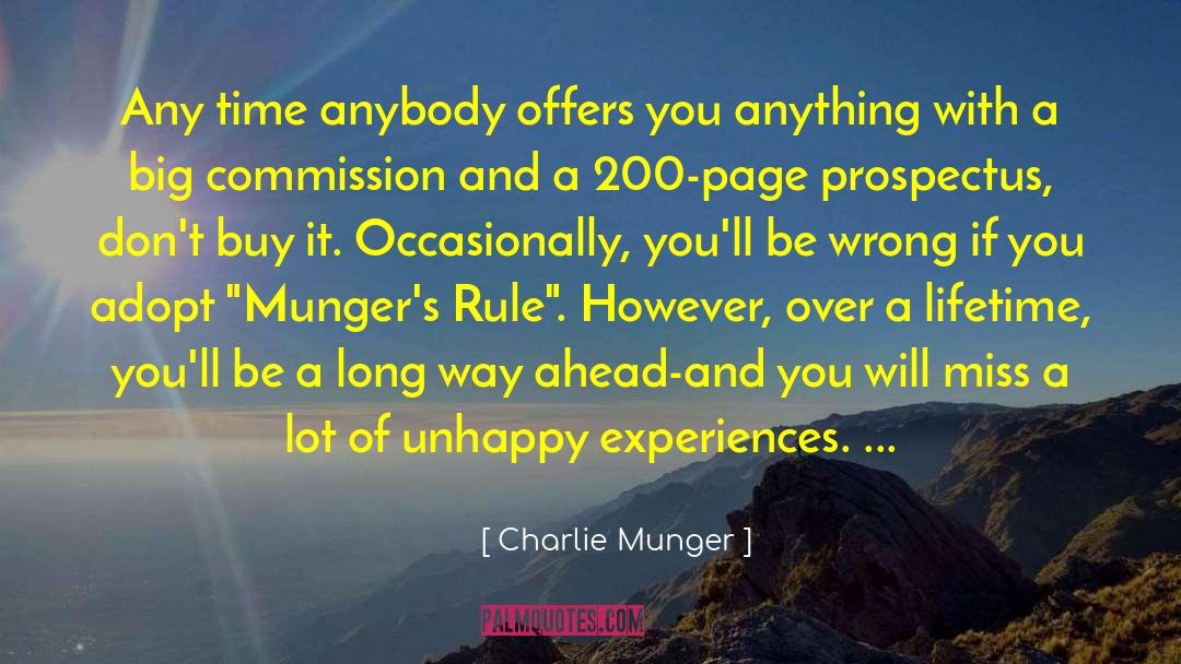 Lifetime Commitment quotes by Charlie Munger
