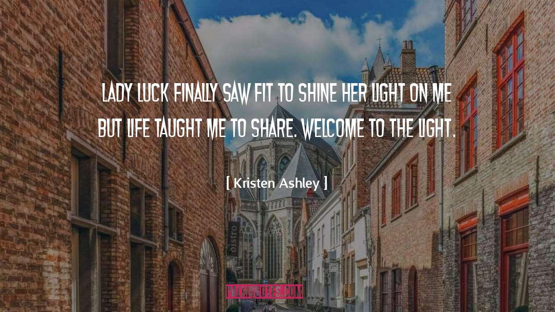 Light Beings quotes by Kristen Ashley