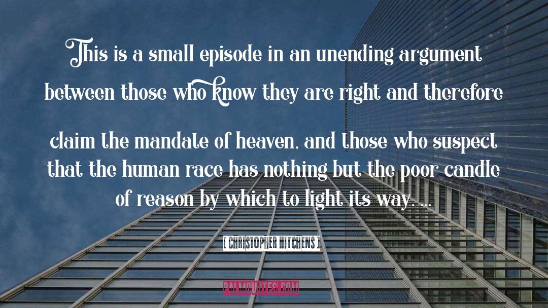 Light Between Worlds quotes by Christopher Hitchens
