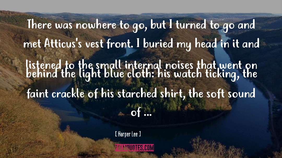 Light Blue quotes by Harper Lee