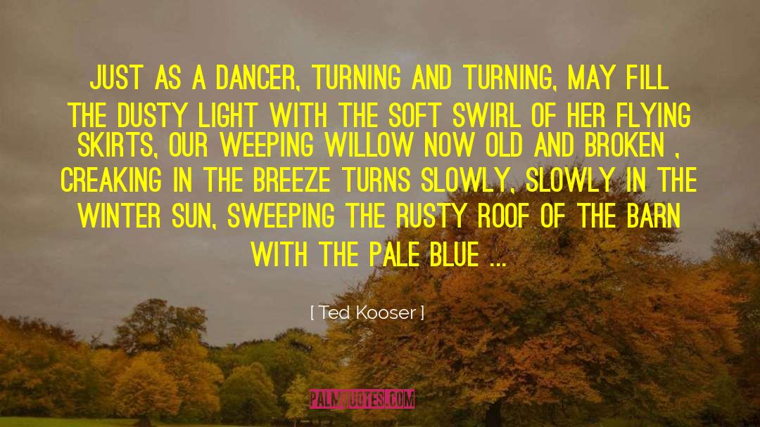Light Blue quotes by Ted Kooser