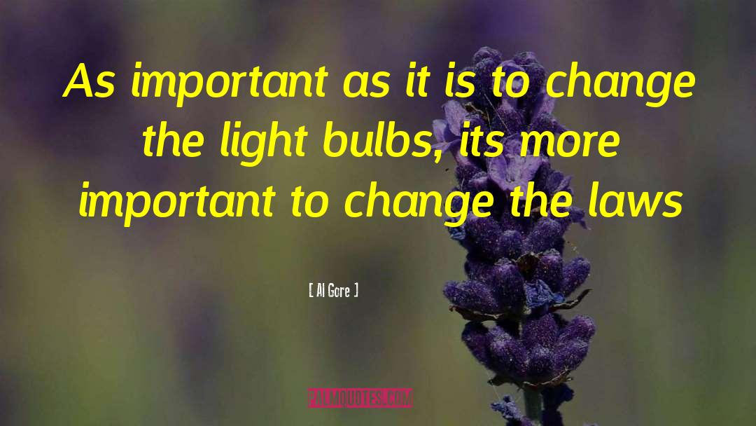 Light Bulbs quotes by Al Gore