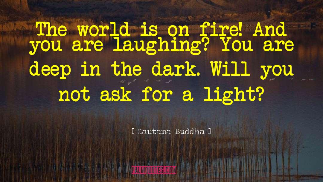 Light Dark quotes by Gautama Buddha