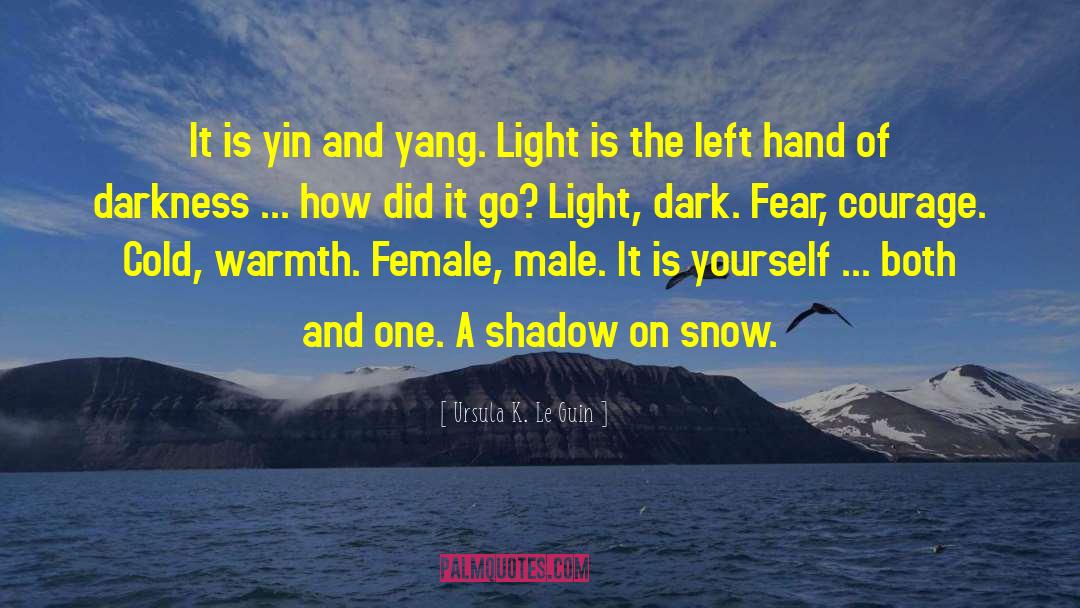 Light Dark quotes by Ursula K. Le Guin