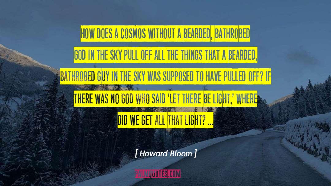 Light God quotes by Howard Bloom