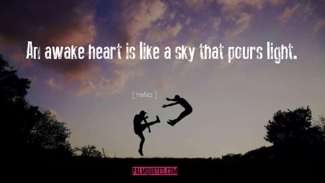 Light Heart quotes by Hafez