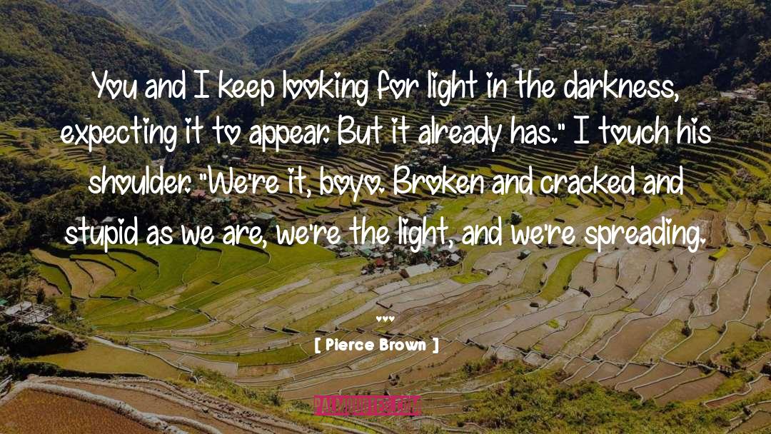 Light In The Darkness quotes by Pierce Brown