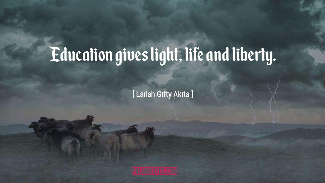 Light Life quotes by Lailah Gifty Akita