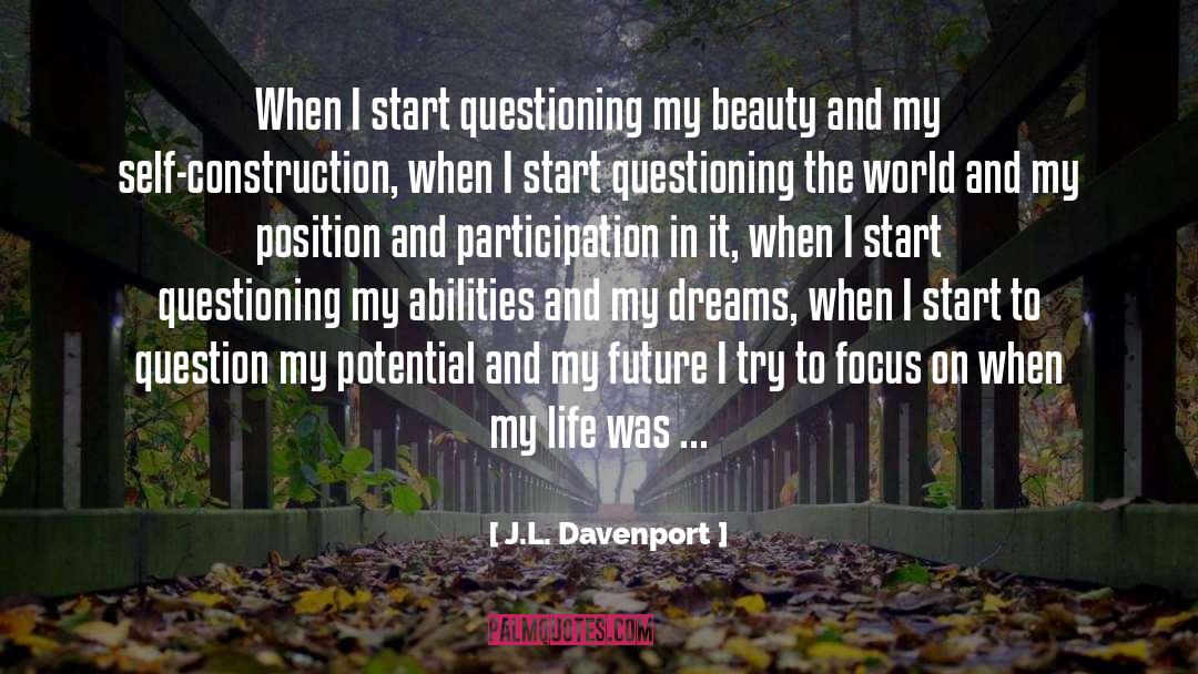 Light Novel quotes by J.L. Davenport