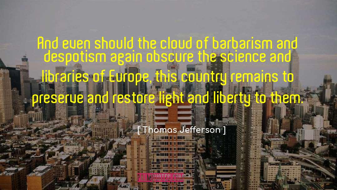 Light Novel quotes by Thomas Jefferson