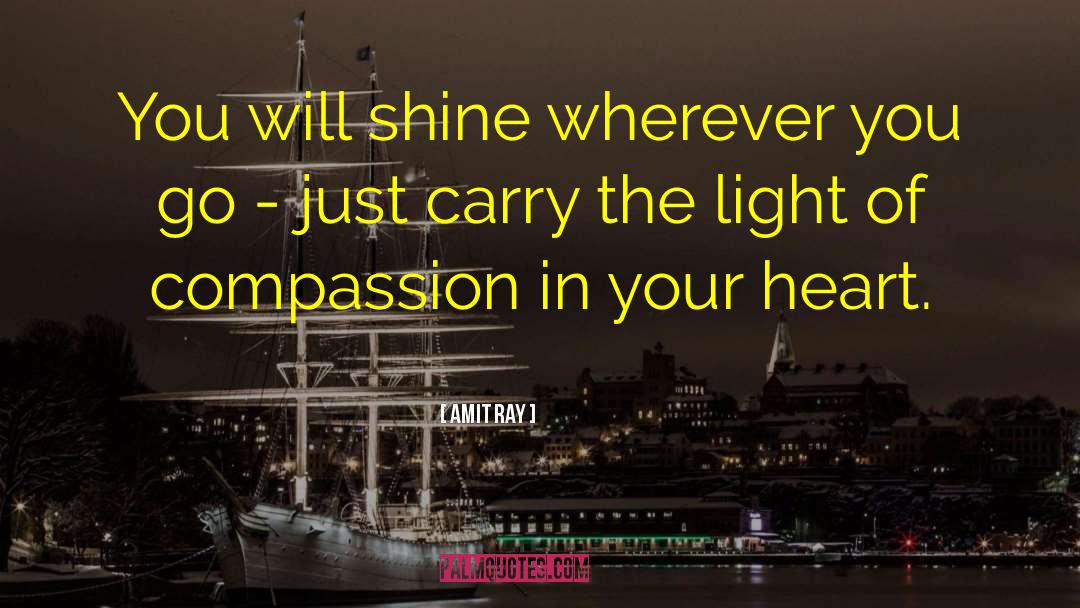 Light Of Compassion quotes by Amit Ray
