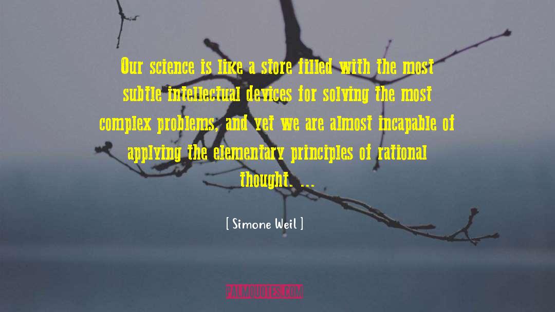 Light Of Science quotes by Simone Weil