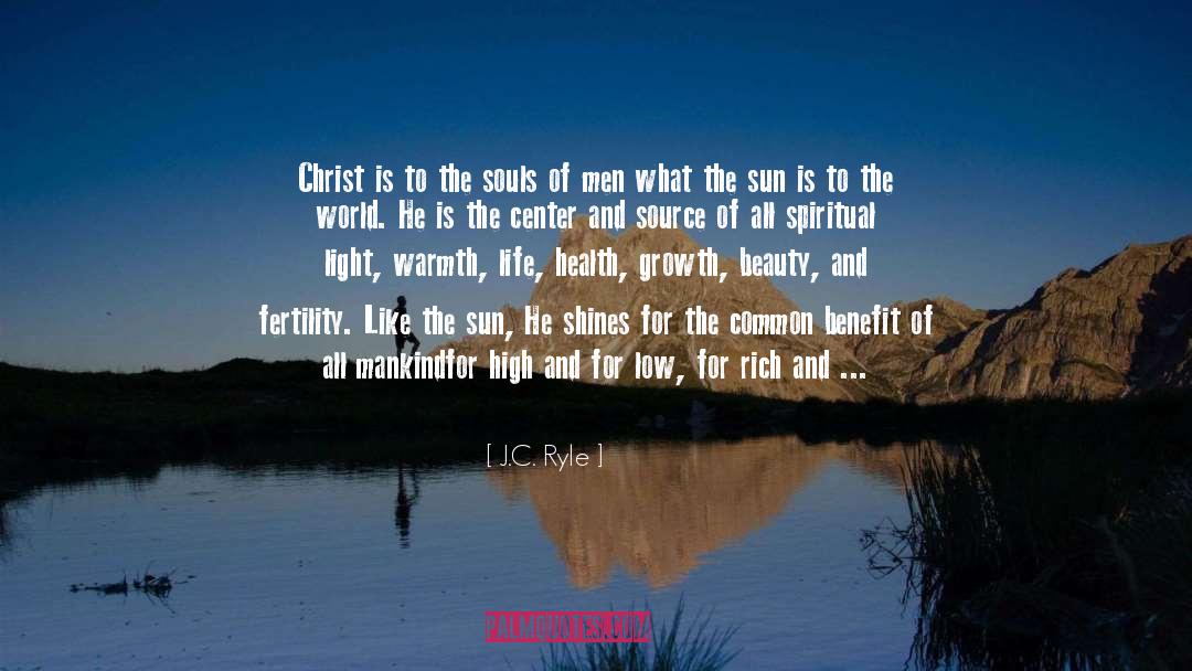 Light Of The World quotes by J.C. Ryle