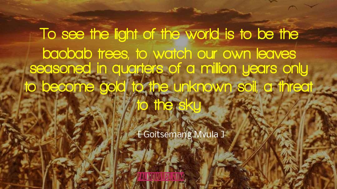 Light Of The World quotes by Goitsemang Mvula