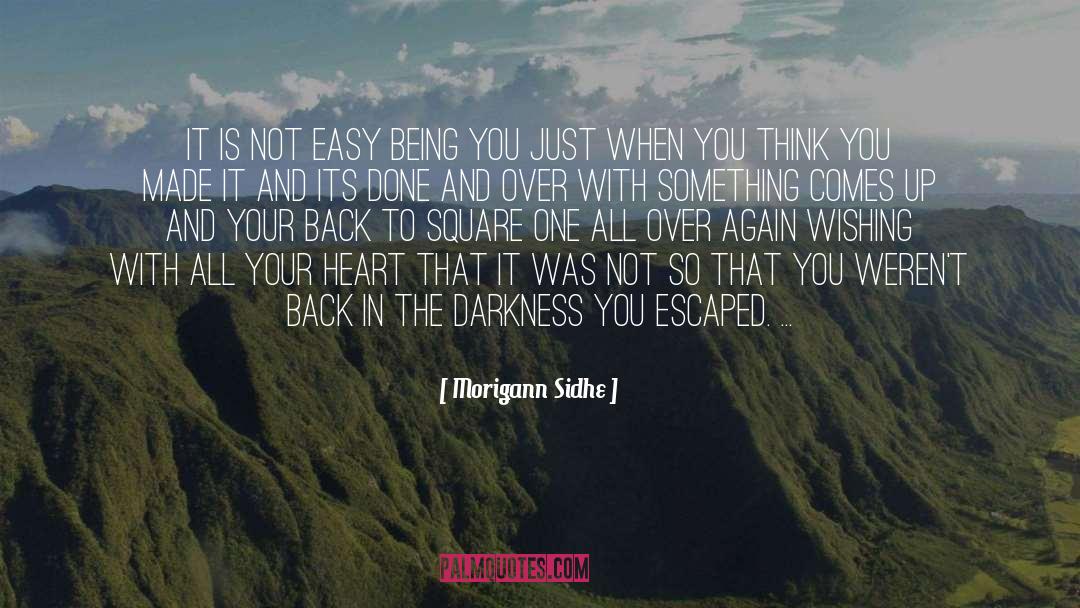 Light Overcomes Darkness quotes by Morigann Sidhe