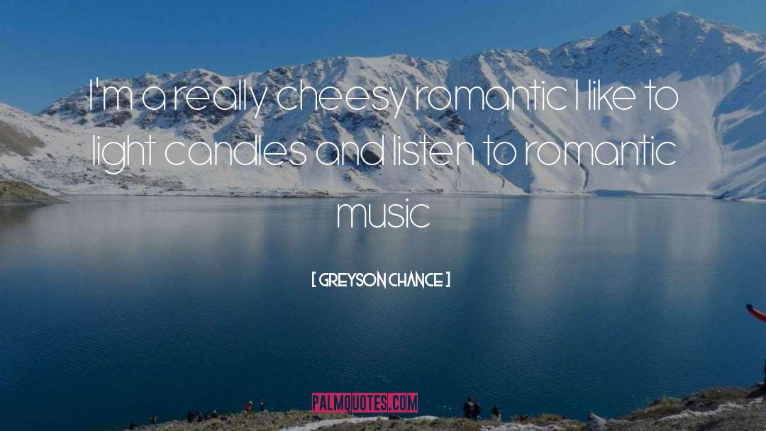 Light Romantic Comedy quotes by Greyson Chance