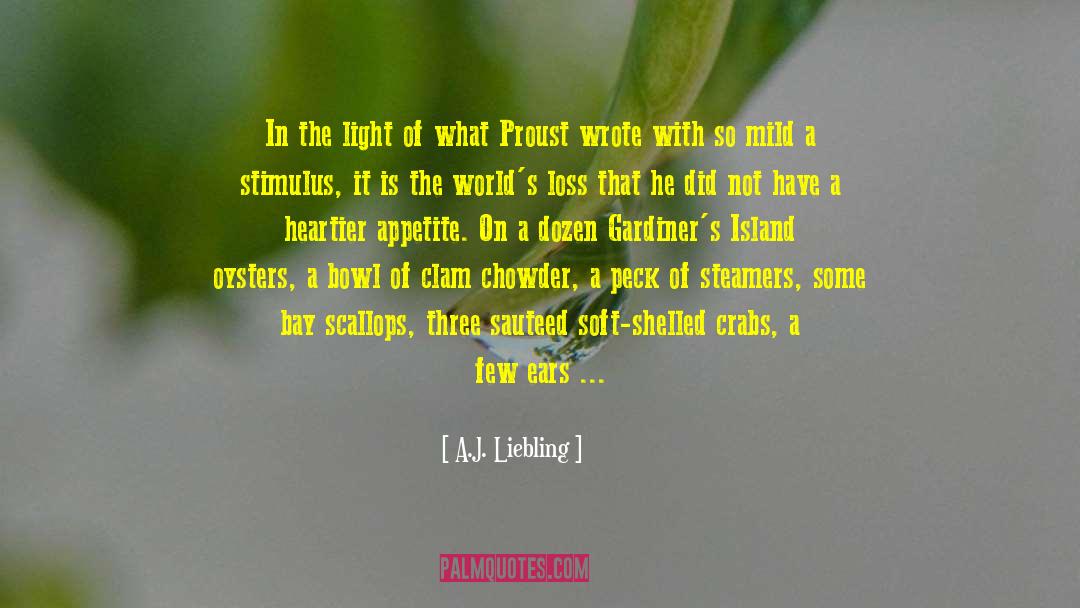 Light Series quotes by A.J. Liebling