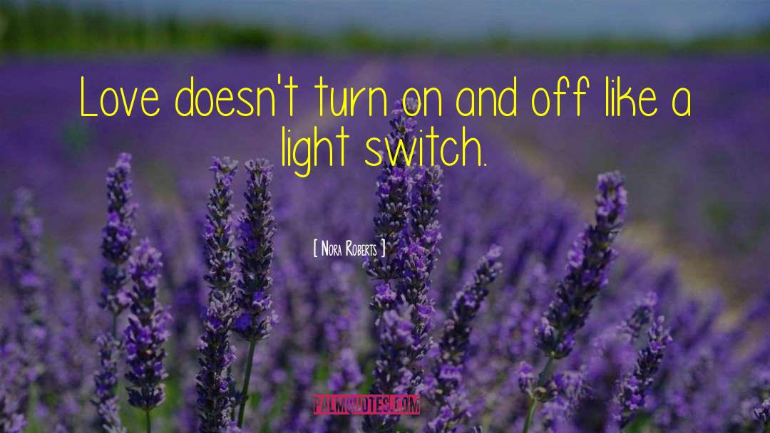 Light Switch quotes by Nora Roberts