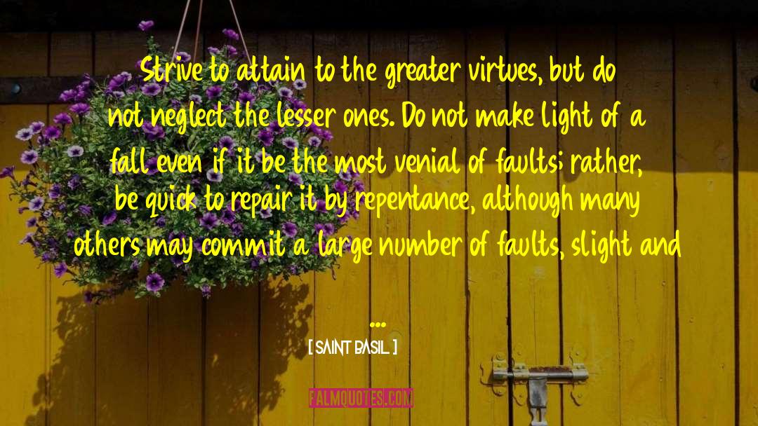 Light Vs Dark quotes by Saint Basil