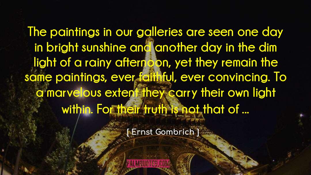 Light Within quotes by Ernst Gombrich