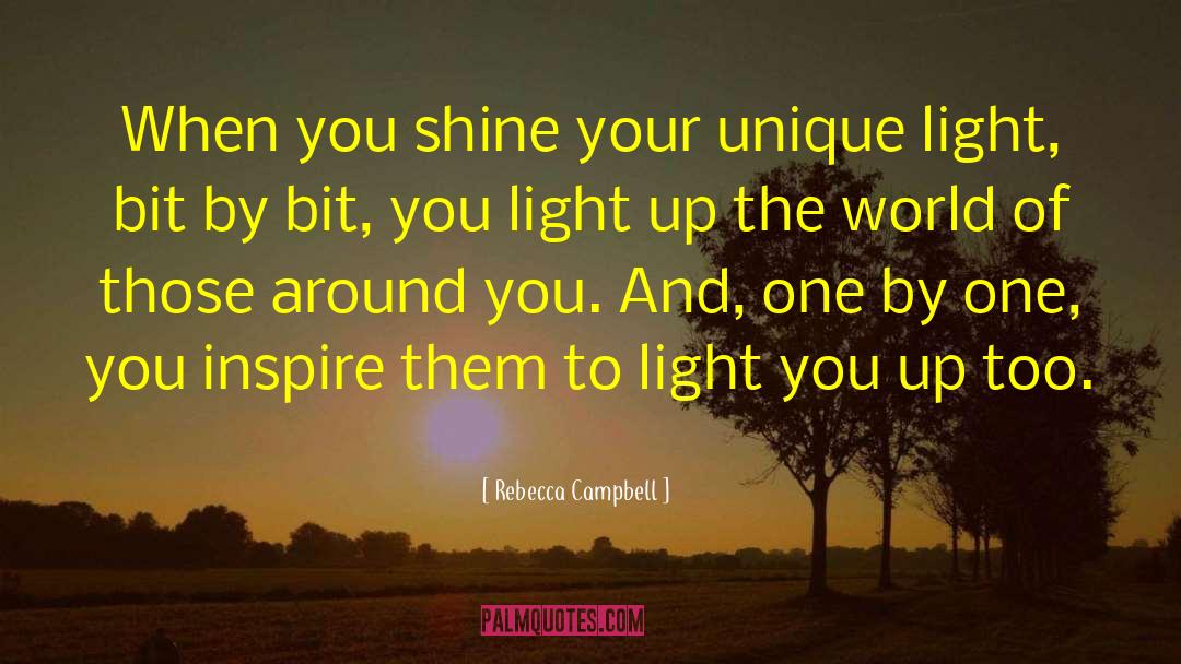 Light You Up quotes by Rebecca Campbell