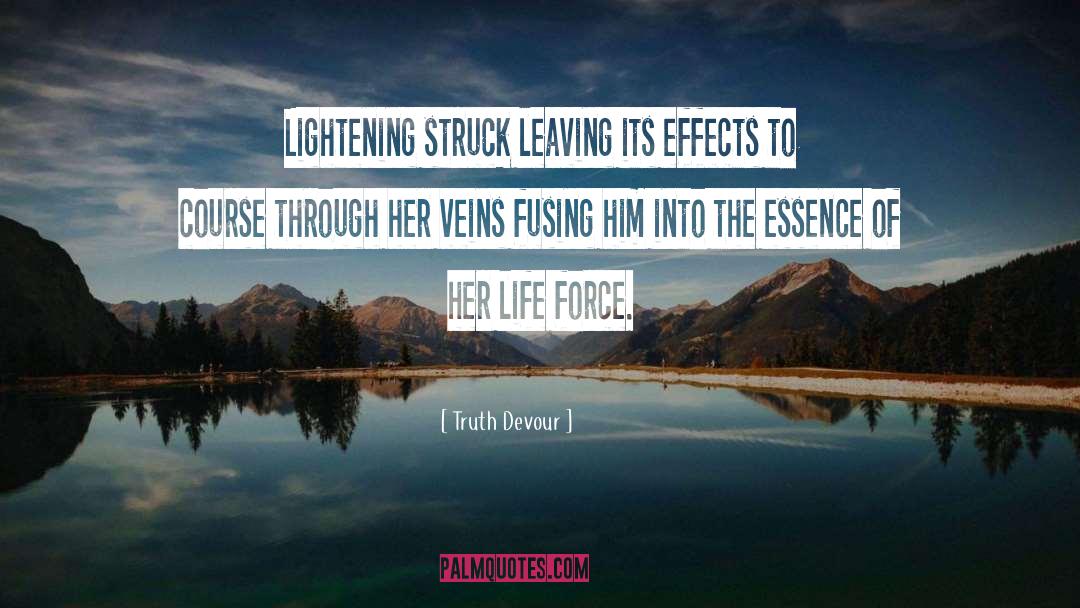 Lightening quotes by Truth Devour
