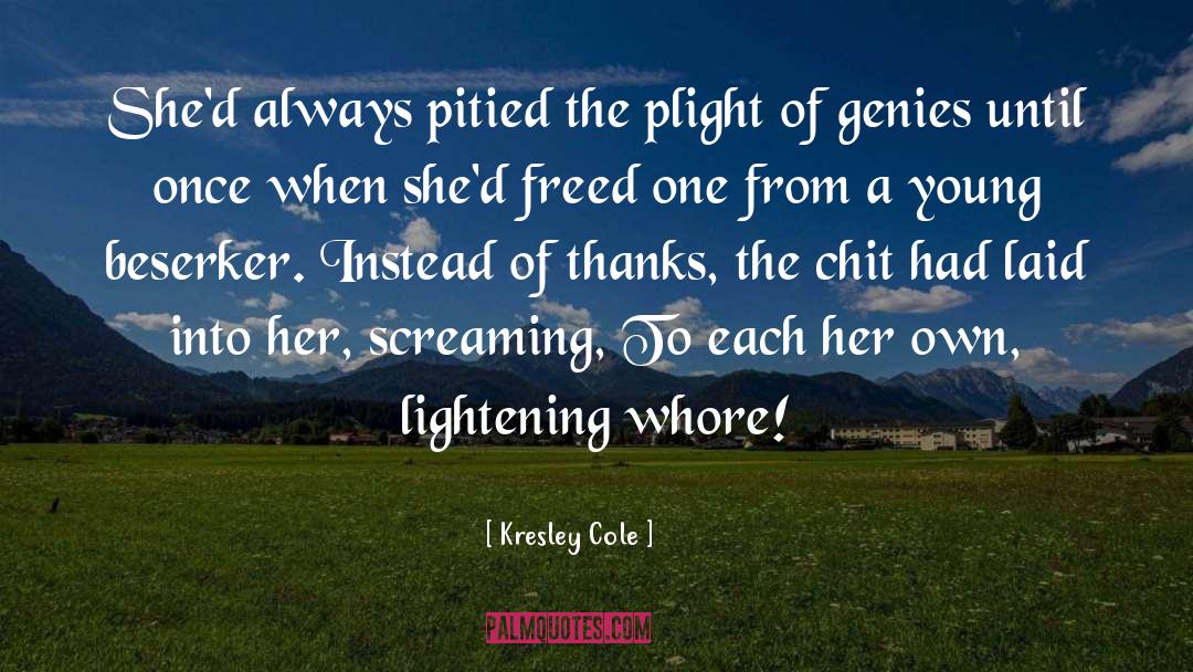 Lightening quotes by Kresley Cole