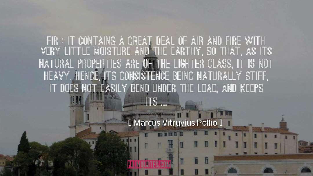 Lighter quotes by Marcus Vitruvius Pollio