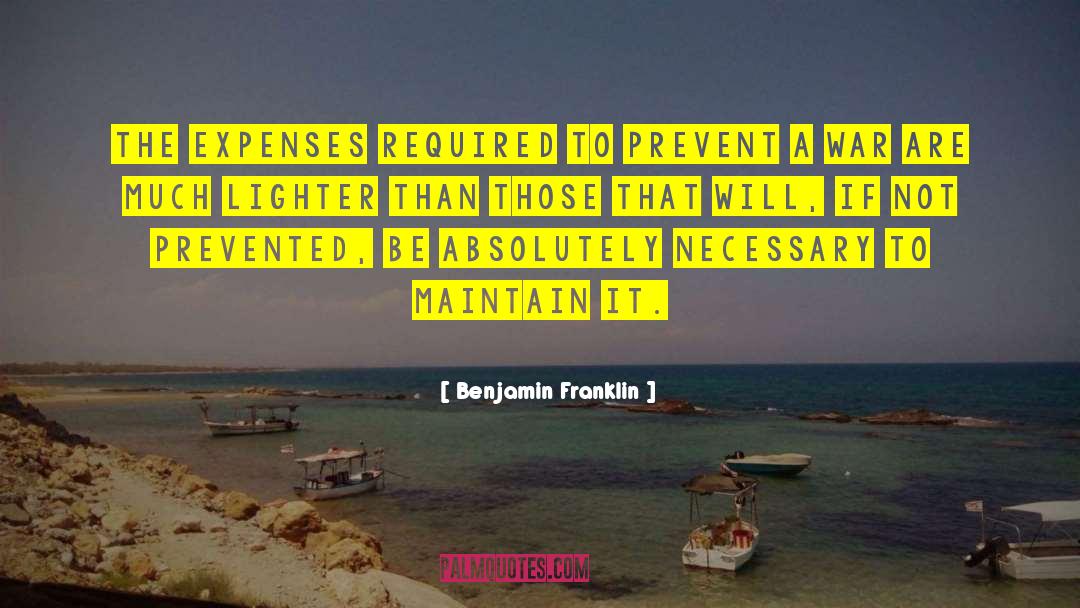 Lighters quotes by Benjamin Franklin