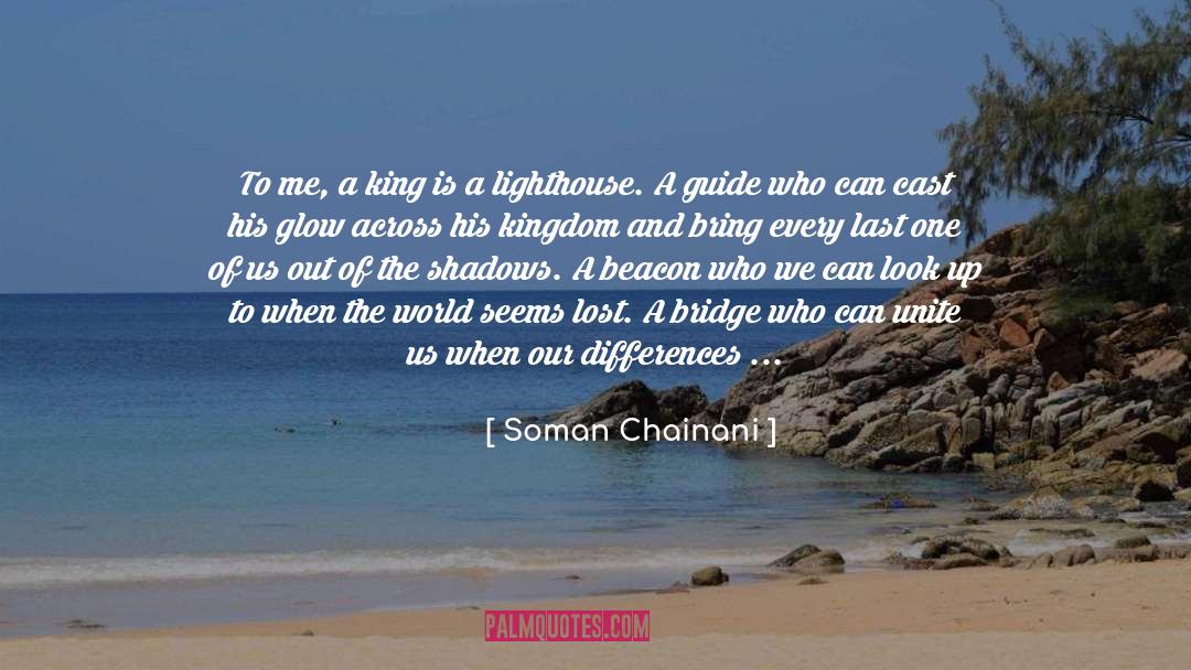 Lighthouse quotes by Soman Chainani